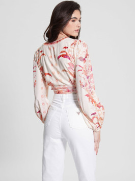 náhled Guess dámská vzorovaná šněrovací košile