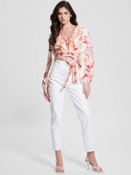 náhled Guess dámská vzorovaná šněrovací košile