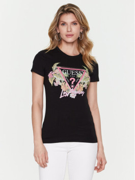 náhled Guess dámské černé tričko