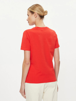 náhled Tommy Hilfiger dámské červené tričko