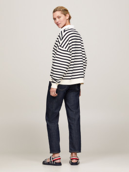 náhled Tommy Hilfiger dámská pruhovaná mikina