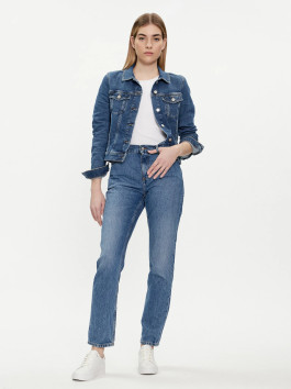 náhled Tommy Hilfiger dámská modrá džínová bunda