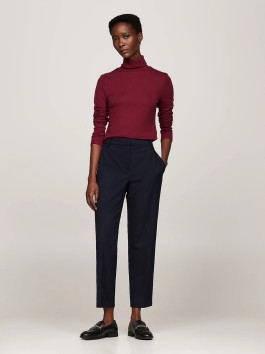 náhled Tommy Hilfiger dámský vínový rolák