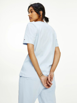 náhled Tommy Hilfiger dámské bledě modré tričko