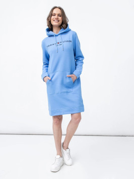 náhled Tommy Hilfiger dámské modré mikinové šaty