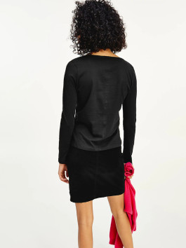 náhled Tommy Hilfiger dámské černé tričko