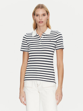 náhled Tommy Hilfiger dámské pruhované polo tričko 1985