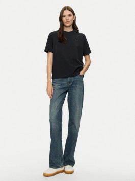 náhled Tommy Hilfiger dámské tmavě modré tričko