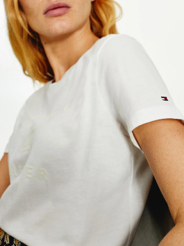 náhled Tommy Hilfiger dámské bílé tričko