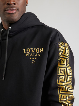 náhled 19V69 pánská černá mikina
