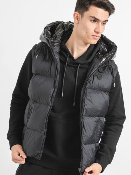 náhled 19V69 Pánská černá vesta