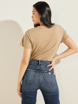 náhled Guess dámské béžové tričko