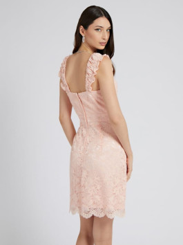 náhled Guess dámské broskvové šaty