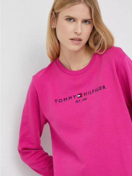 náhled Tommy Hilfiger dámská růžová mikina