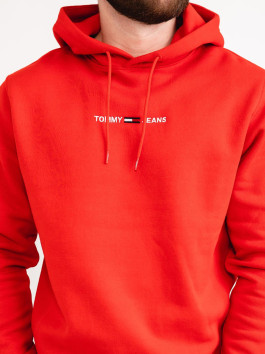 náhled Tommy Jeans pánská červená mikina
