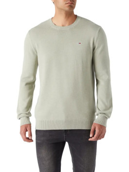 náhled Tommy Jeans pánský zelený svetr