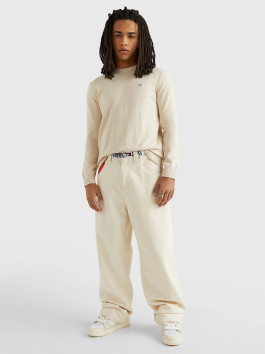 náhled Tommy Jeans pánský béžový svetr