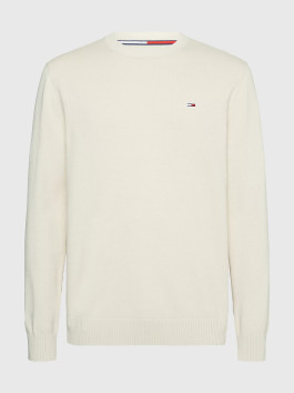 náhled Tommy Jeans pánský béžový svetr