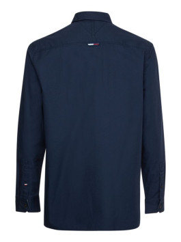 náhled Tommy Jeans pánská tmavěmodrá košile