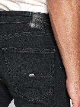 náhled Tommy Jeans pánské černé džíny