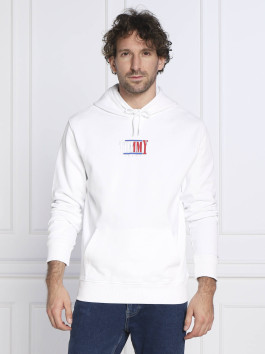 náhled Tommy Jeans pánská bílá mikina