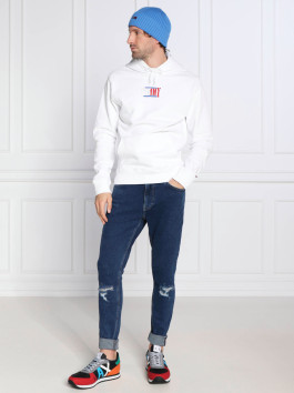náhled Tommy Jeans pánská bílá mikina