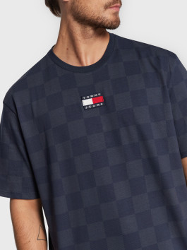 náhled Tommy Jeans pánské modré tričko