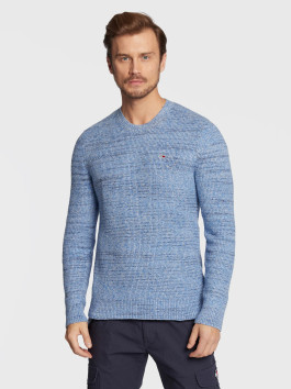 náhled Tommy Jeans pánský modrý svetr