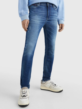 náhled Tommy Jeans pánské modré džíny SCANTON