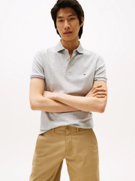 náhled Tommy Hilfiger pánské šedé polo tričko