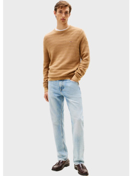 náhled Tommy Hilfiger pánský béžový svetr