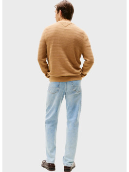 náhled Tommy Hilfiger pánský béžový svetr