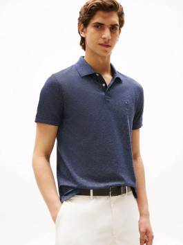 náhled Tommy Hilfiger pánské modré polo tričko