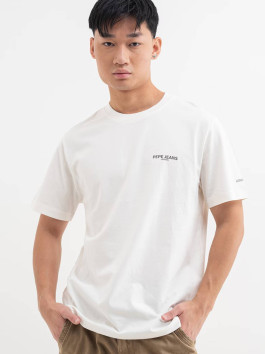 náhled Pepe Jeans pánské krémové tričko