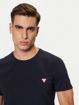 náhled Guess pánské modré tričko