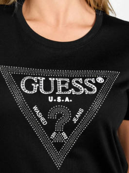 náhled Guess dámské černé tričko