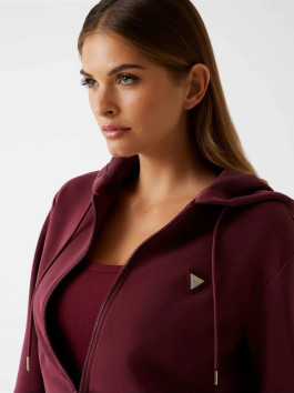 náhled Guess dámská vínová mikina