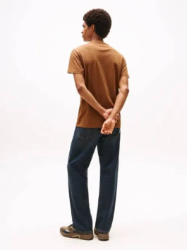 náhled Tommy Jeans pánské hnědé triko