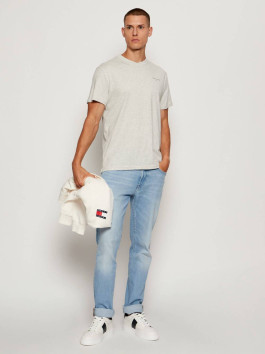 náhled Tommy Jeans pánské šedé triko