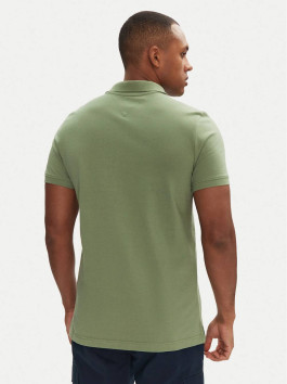 náhled Tommy Jeans pánské khaki polo triko