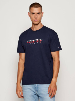 náhled Tommy Jeans pánské modré triko