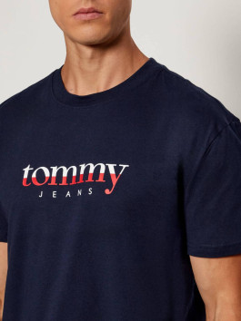 náhled Tommy Jeans pánské modré triko