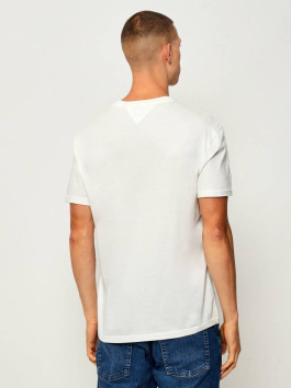 náhled Tommy Jeans pánské bílé triko