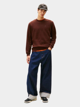 náhled Tommy Jeans pánská hnědá mikina