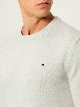 náhled Tommy Jeans pánský šedý svetr