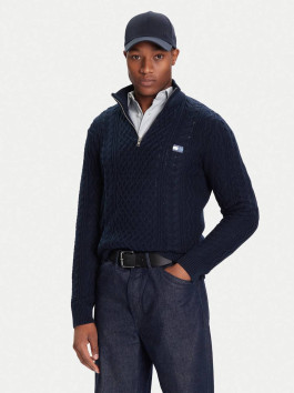 náhled Tommy Jeans pánský modrý svetr