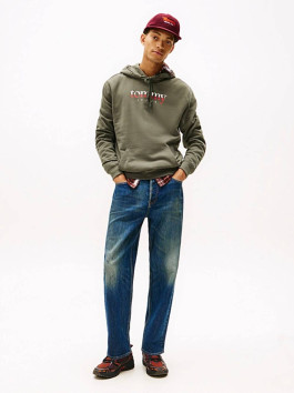 náhled Tommy Jeans pánská khaki mikina