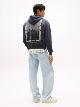 náhled Tommy Jeans pánská černá mikina