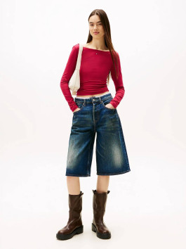 náhled Tommy Jeans dámské růžové tričko