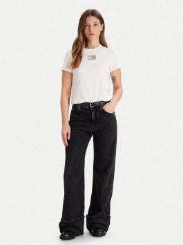 náhled Tommy Jeans dámské krémové tričko